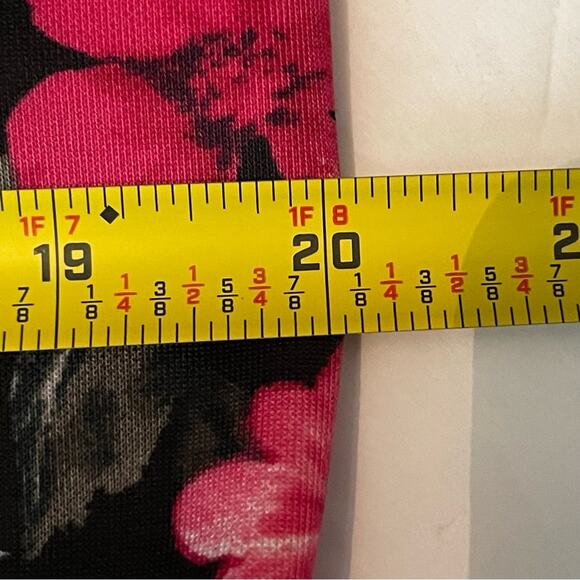 Nine West Bold Floral CottageCore Ruffled Date Night Dress NWOT Size 8 - Picture 13 of 14